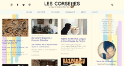 Desktop Screenshot of lescorsettes.com