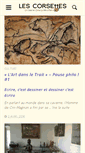 Mobile Screenshot of lescorsettes.com